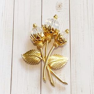 Swarovski Retired Rare Crystal Vintage Brooch